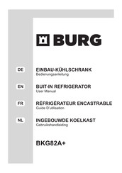 Burg BKG82A+ User Manual