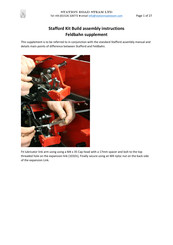 Station Road Steam STAFFORD Assembly Instructions Manual