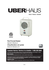 Uberhaus 10635000 Operator's Manual