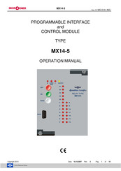 MICROENER MX14-5 Operation Manual