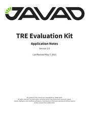 Javad TRE Application Notes
