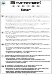 Svedbergs Smart 96926 Manual