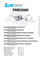 IGM Professional FMR3000 MultiRadius Operationg Instructions