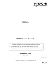 Hitachi C42 Instruction Manual