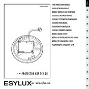 ESYLUX PROTECTOR KRF TCV 2G Installation And Operating Instruction