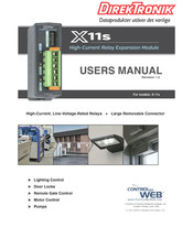 Xytronic ContrilByWeb DirekTronik X11S User Manual