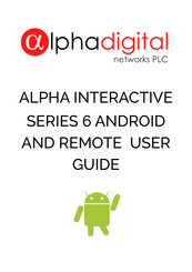 Alpha Digital Interactive Series 6 User Manual