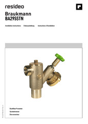 resideo Braukmann BA295STN Installation Instructions Manual