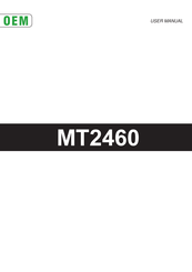 Custom Audio Electronics MT2460 User Manual