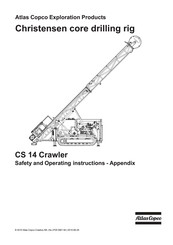 Atlas Copco CS 14 Safety And Operating Instructions Manual