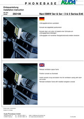Kuda-Phonebase 292100 Installation Instruction