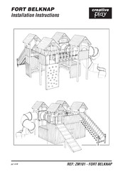 Creative Play FORT BELKNAP Installation Instructions Manual