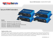 High Sec Labs FICE11PH-M Quick Setup Manual