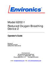 Environics ROBD2 Operator's Manual