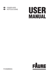 FAURE FHV94650XA User Manual