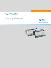 SICK SIM2000ST-E Operating Instructions Manual