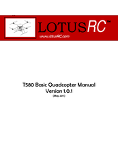 LotusRC T580 Manual