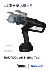 Rehau RAUTOOL A5 Manual