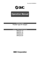 SMC Networks MHZJ2-25 Series Operation Manual