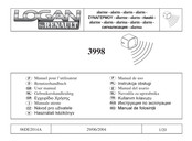 Renault LOGAN 3998 User Manual