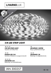 LIVARNO LUX 300257 Operation And Safety Notes
