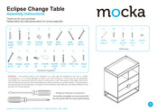 Mocka Eclipse Change Table Assembly Instructions Manual