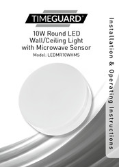 Timeguard LEDMR10WHMS Installation & Operating Instructions Manual