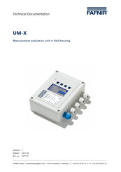fafnir UM-Ex Technical Documentation Manual