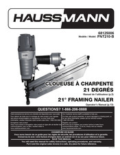 Haussmann 68125006 Operator's Manual