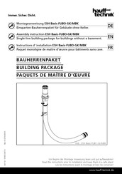 Hauff-Technik ESH Basic-FUBO-GK/MBK Assembly Instructions Manual