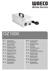 Waeco AirCon Service OZ1000 Operating Manual