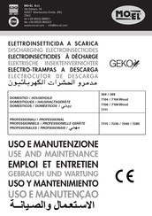 MO-EL GEKO 7111 Instructions For Use And Maintanence