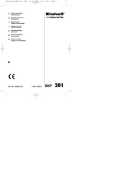 EINHELL Bavaria 45.221.30 Operating Instructions Manual