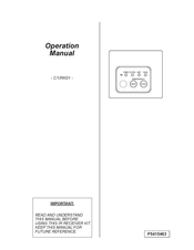 Johnson Controls Hitachi C4IRK01 Operation Manual