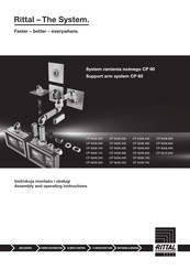 Rittal CP 6206.400 Assembly And Operating Instructions Manual
