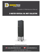 DIVERSITECH D MISTER Operation & Maintenance Manual