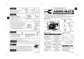 Koshin Agro-Mate PGH-50 Operation Manual