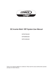 Lennox VEPS120N432K User Manual
