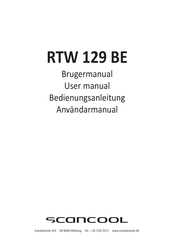 ScanCool RTW 129 BE User Manual