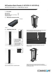 Commscope NETpodium 1-1671579-1 Instruction Sheet