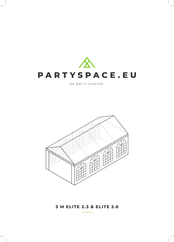 PartySpace 6X14M ELITE 2.3 Manual