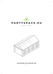 PartySpace 4X8M ELITE 2.6 Manual