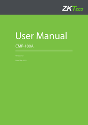 ZKTeco CMP-100A User Manual