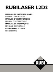Rubi RUBILASER L2D2 Instruction Manual