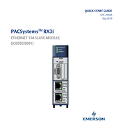 Emerson IC695EIS001 Quick Start Manual