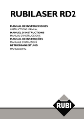 Rubi RUBILASER RD2 Instruction Manual