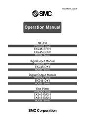 Smc Networks EX245-SPN1 Operation Manual
