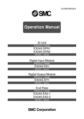 SMC Networks EX245-SPN1 Operation Manual