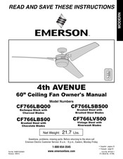 Emerson CF766LBQ00 Owner's Manual