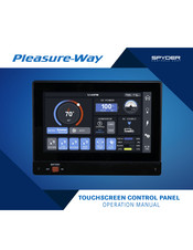 Spyder Pleasure-Way Operation Manual